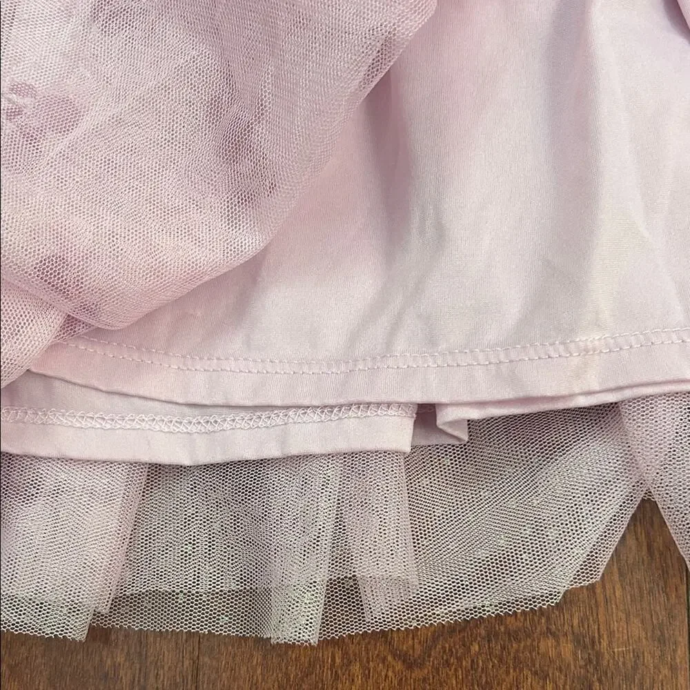 Disney Charming Pink Tulle Minnie Mouse Mini Skirt, Size 7